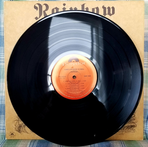 Rainbow-Long Live Rock "n" Roll Vinyl Record Lp - Picture 2 of 4